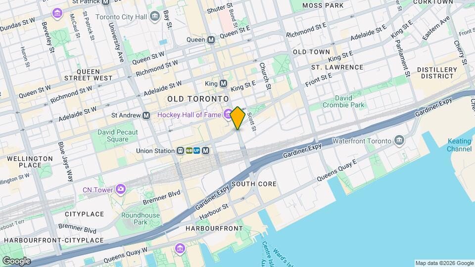 28 Yonge St Map and Location Details