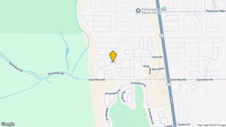 739 Orchid Dr Map and Location Details