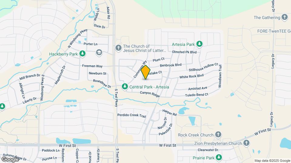 15912 Alvarado Dr Map and Location Details
