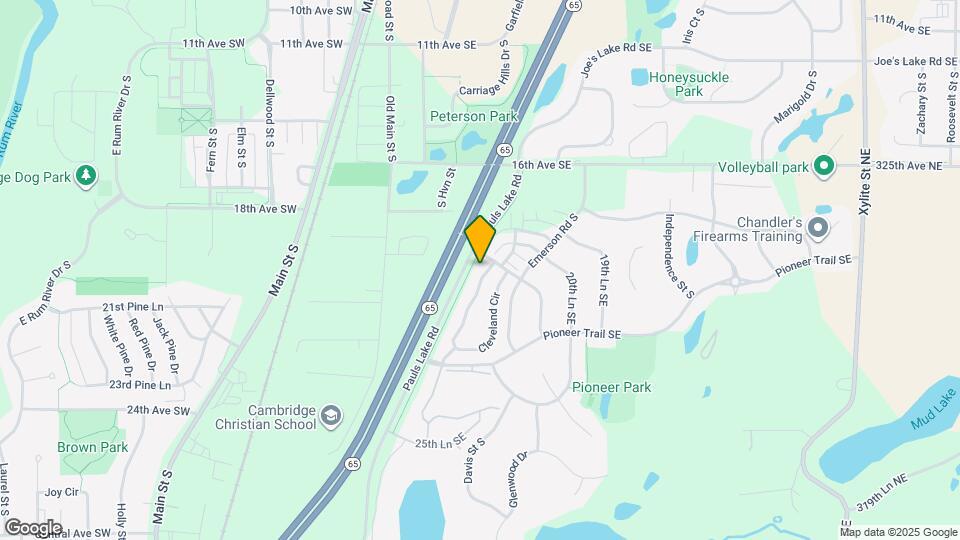 2108 Cleveland Ln S Map and Location Details