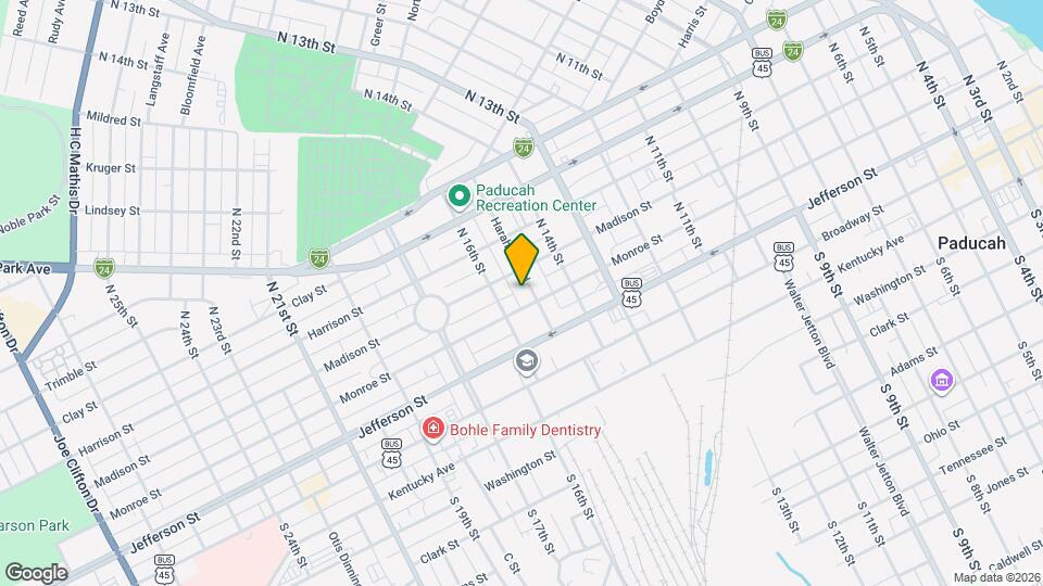 307 Harahan Blvd Map and Location Details