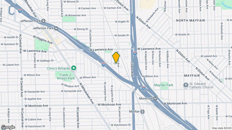 4656 N Lamon Ave Mapa y Detalles de la Ubicación