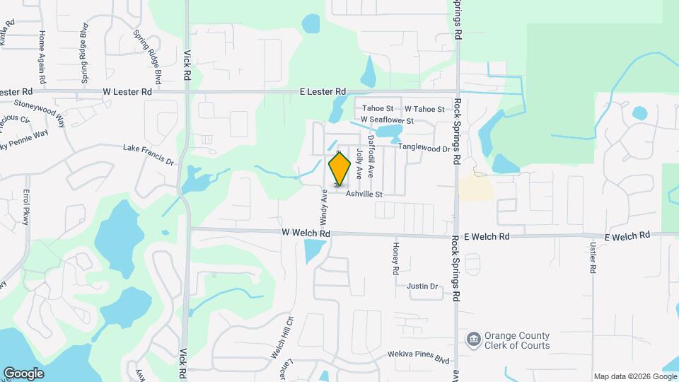 1633 Hogue Ave Map and Location Details