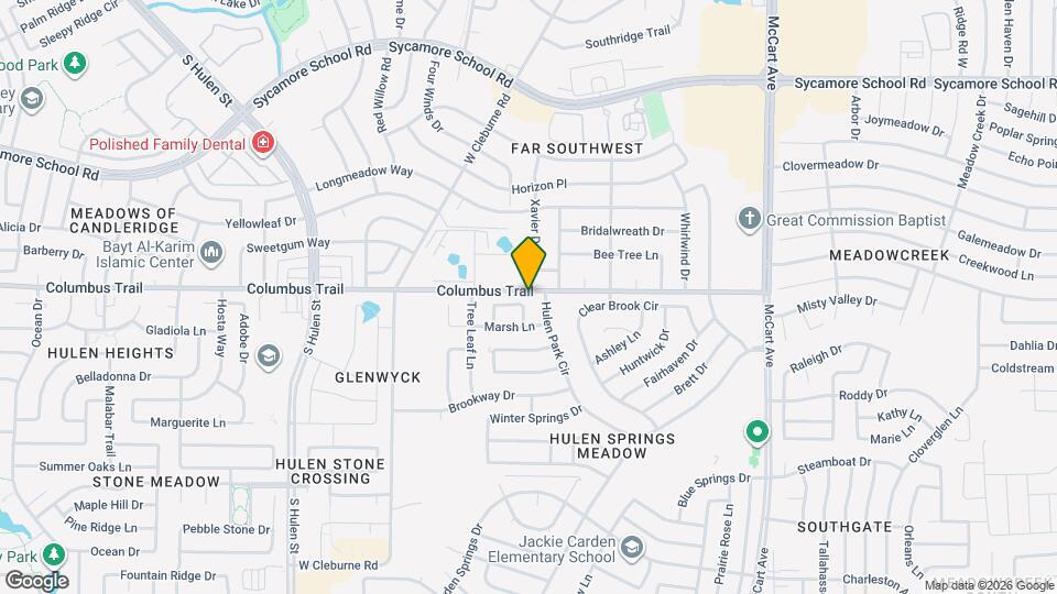 3916 Blue Pond Cir Map and Location Details