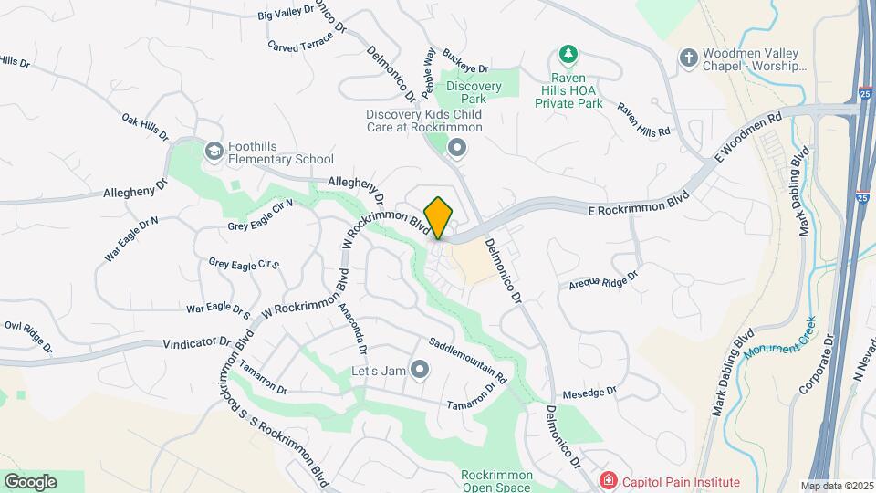 6508 Foxdale Cir Map and Location Details