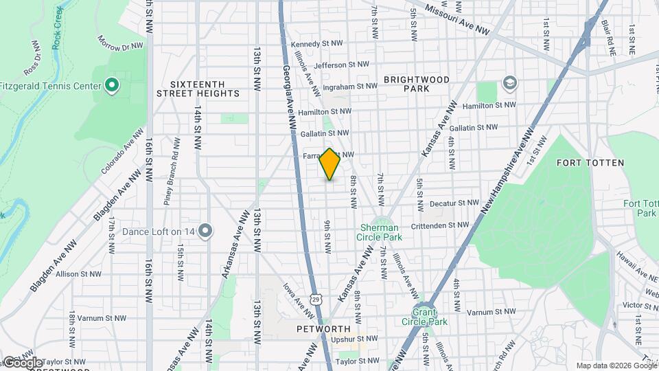 4823 9th St NW Map and Location Details
