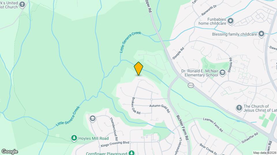 18722 Broken Oak Rd Map and Location Details