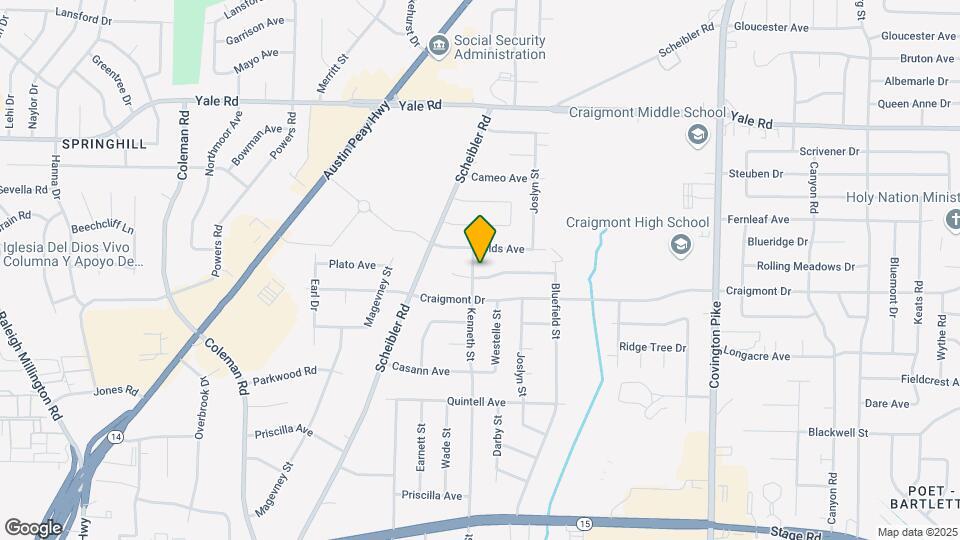 4762 Rolling Meadows Dr Map and Location Details