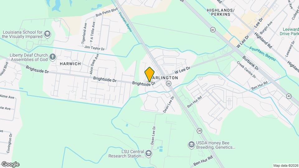 1362 Brightside Dr Map and Location Details