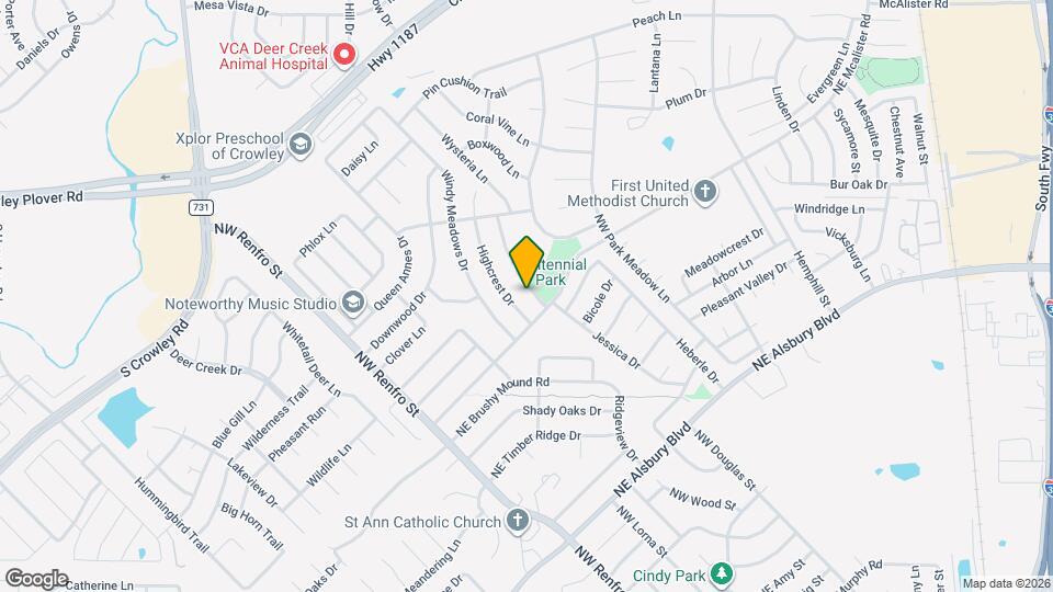 1113 Scarlet Sage Pkwy Map and Location Details