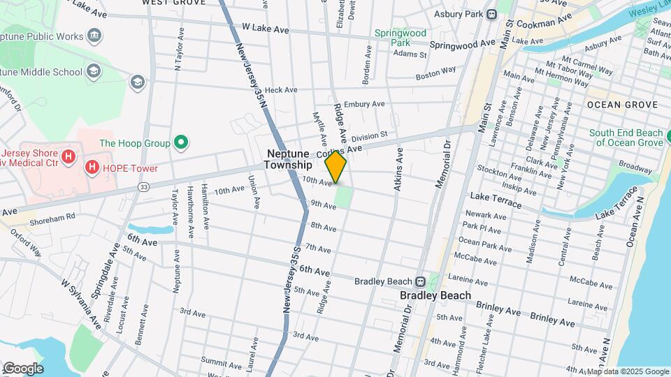 1310 10th Ave Map and Location Details