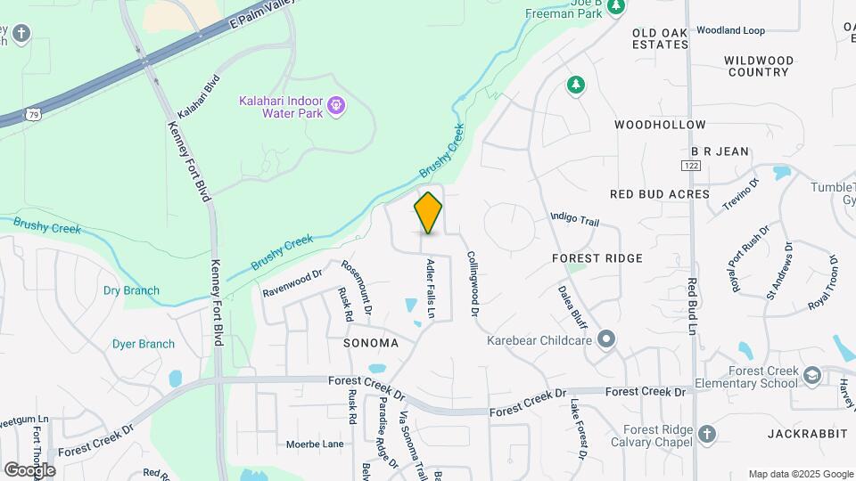561 Golden Creek Dr Map and Location Details