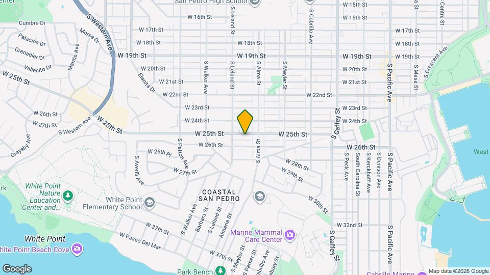 1047 W 25th St Mapa y Detalles de la Ubicación