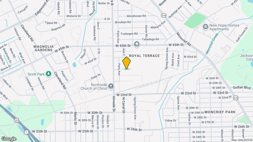 2150 W 41st St Map and Location Details