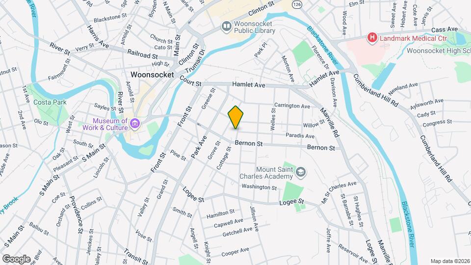 49 Wilson Ave, Unit #1 Map and Location Details