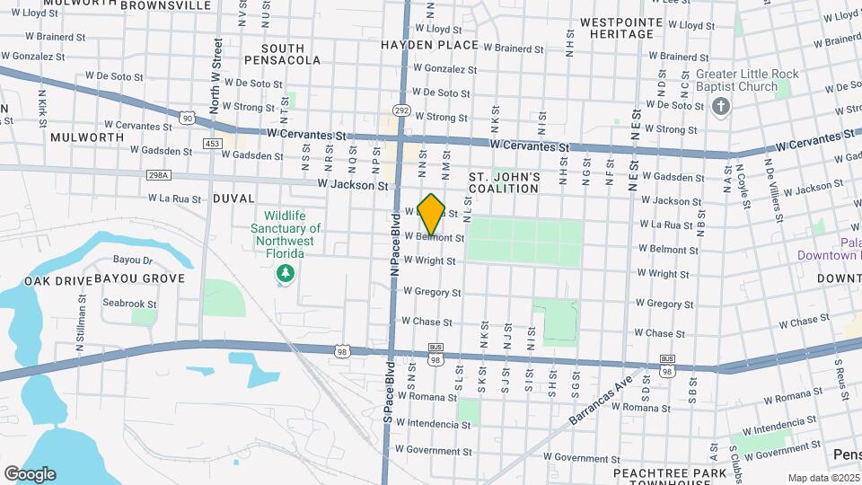 1909 W Belmont St Map and Location Details