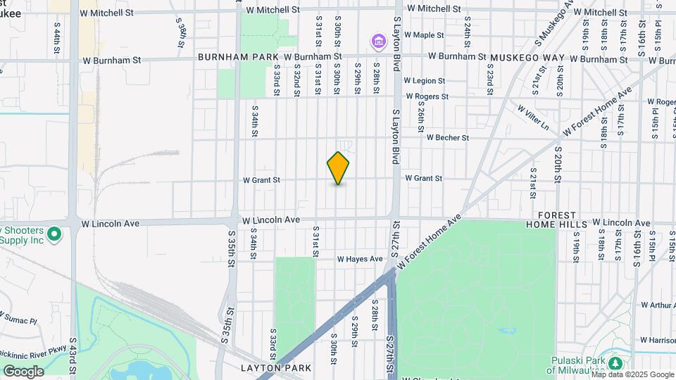 2216 S 30th St, Unit 2216 s 30th Milwaukee WI Map and Location Details