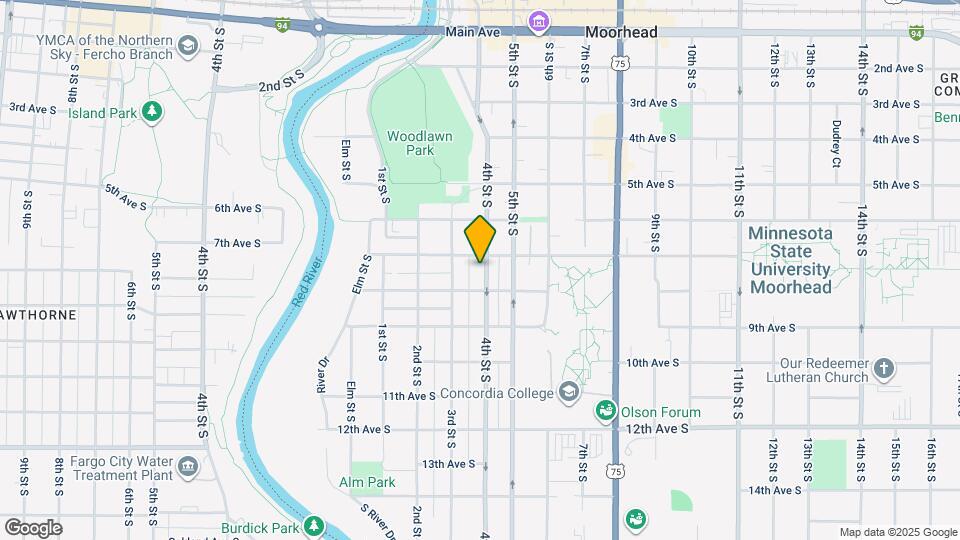 709 4th St S Map and Location Details