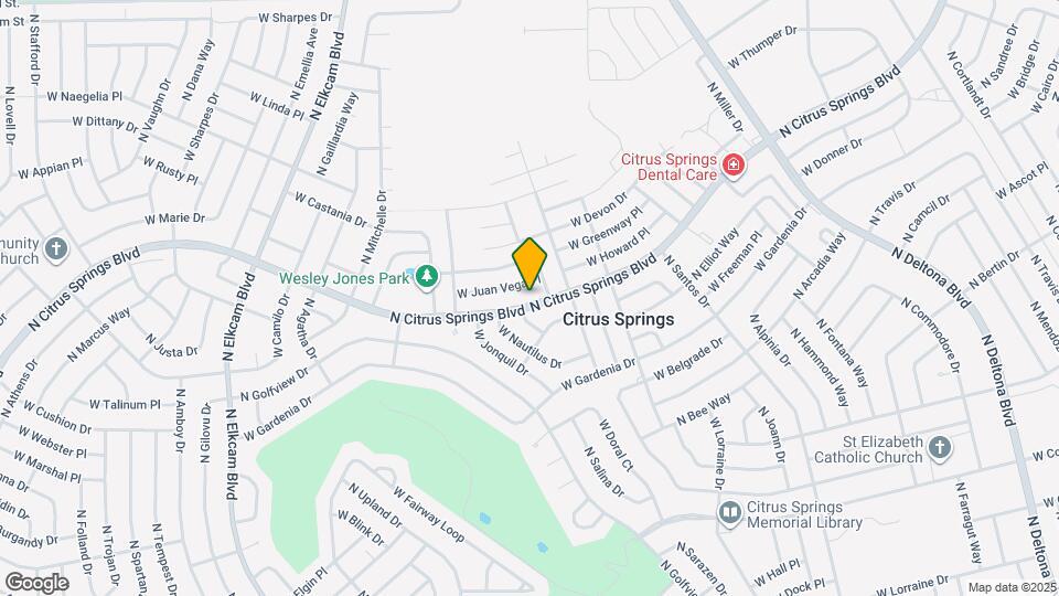 9340 N Citrus Springs Blvd Map and Location Details