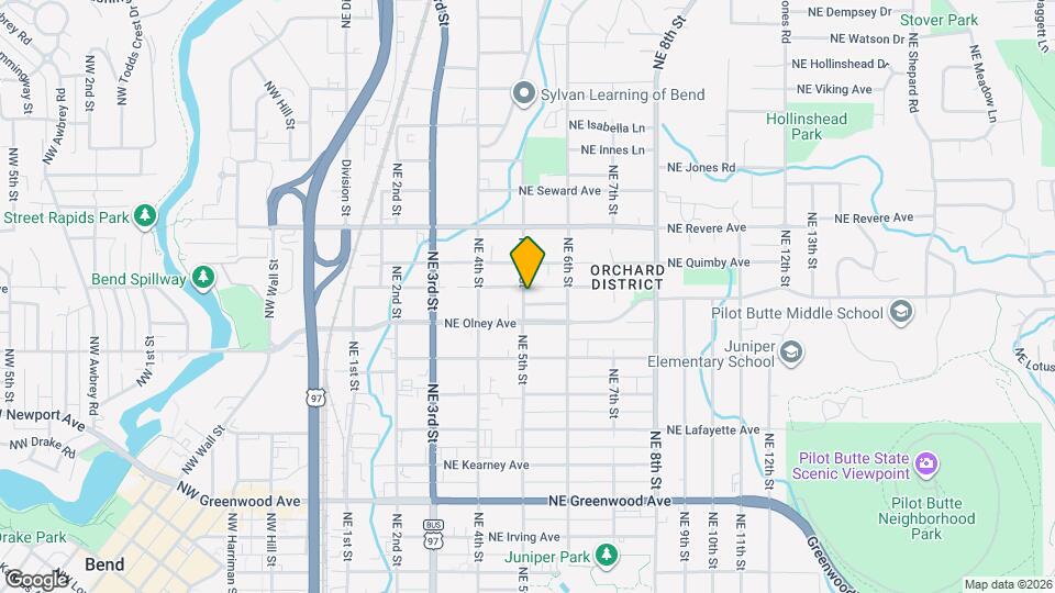 1552 NE 5th St Map and Location Details