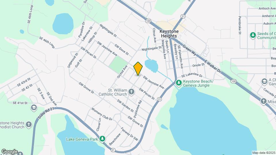 620 SW Highland Ave Map and Location Details