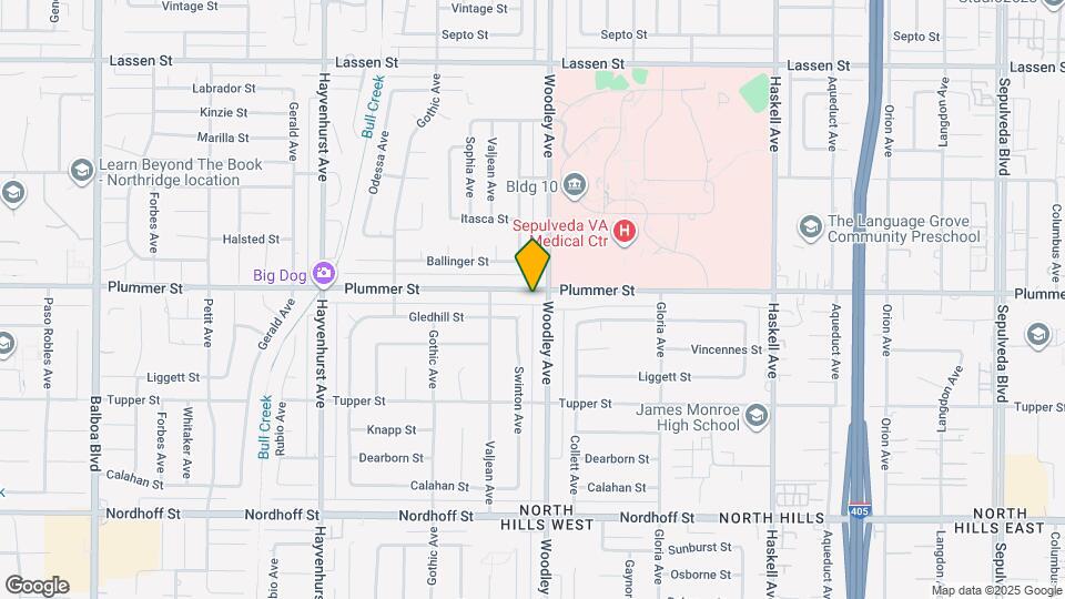 16216 Plummer St Map and Location Details