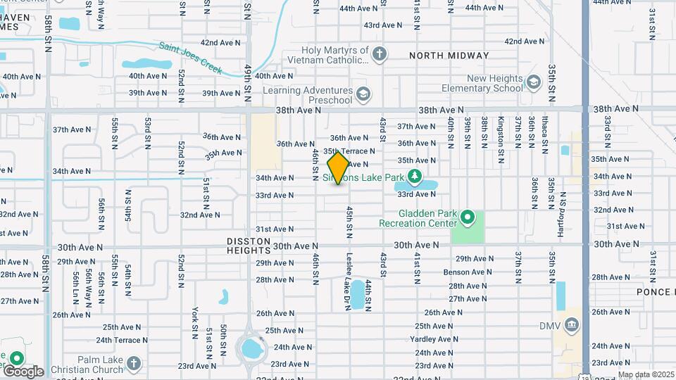 4535 33rd Ave N Map and Location Details