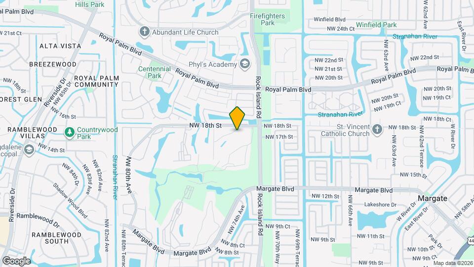 7380 NW 18th St Map and Location Details