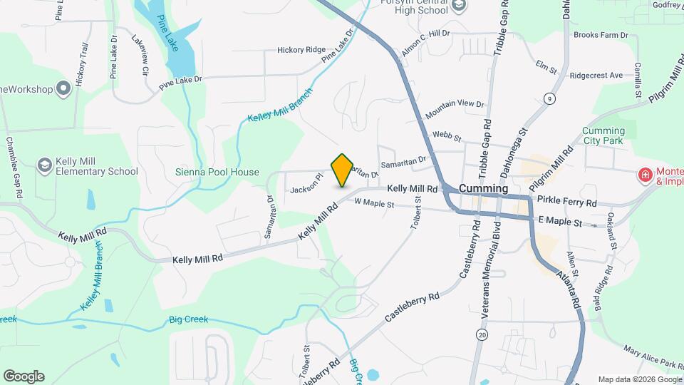 227 Kelly Mill Rd, Unit E Map and Location Details