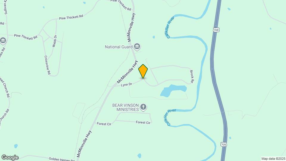 117 Lynn Dr Mapa y Detalles de la Ubicación