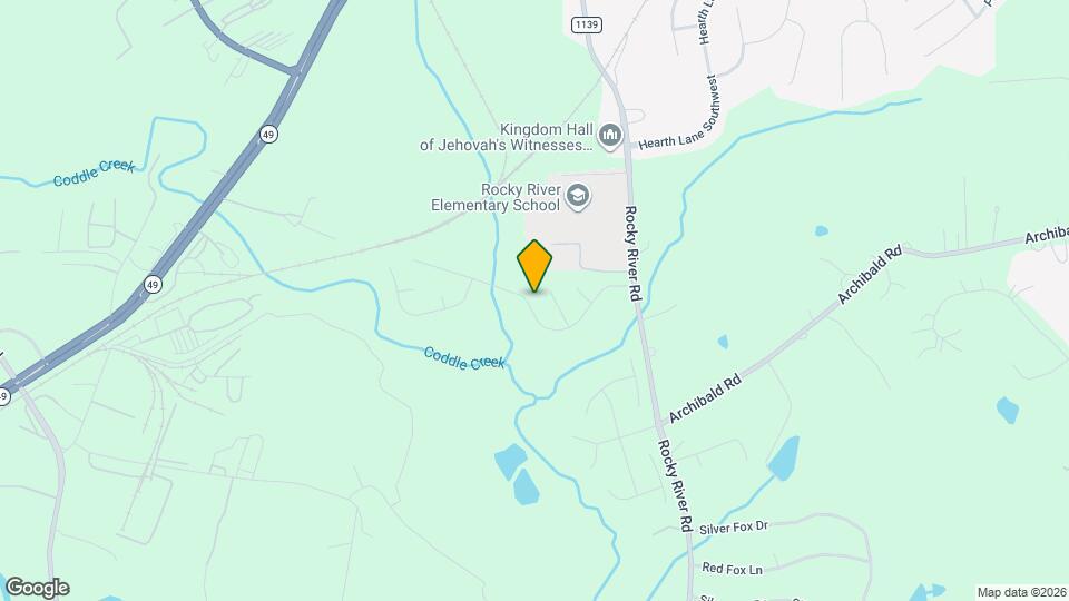 2000 Chapel Creek Rd Map and Location Details