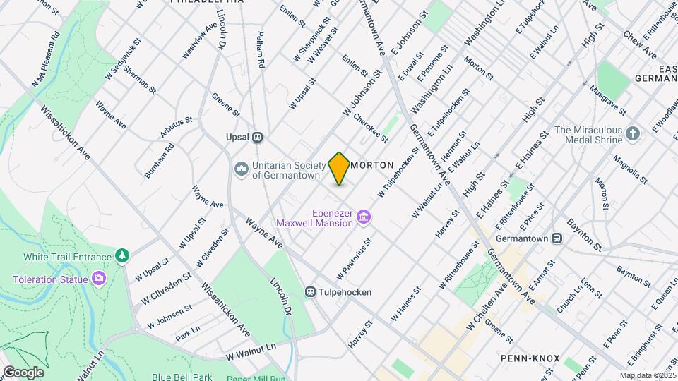 6325 Greene St Mapa y Detalles de la Ubicación