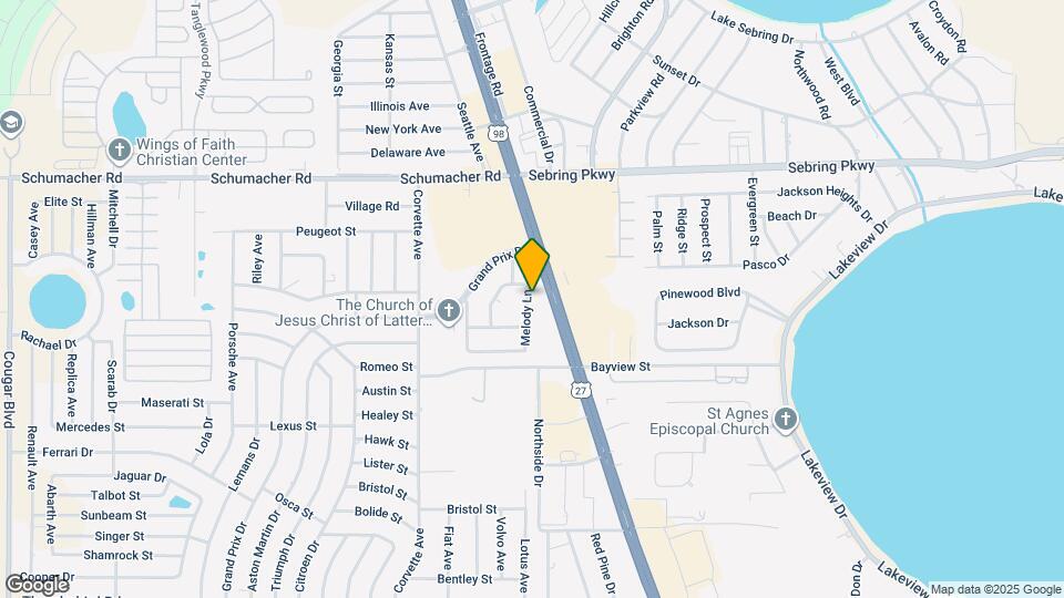 1304 Melody Ln Map and Location Details