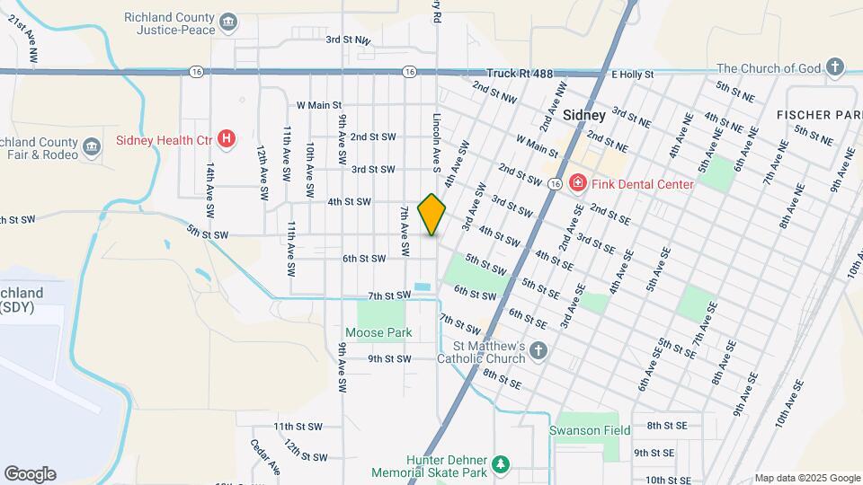604 5th St SW Map and Location Details