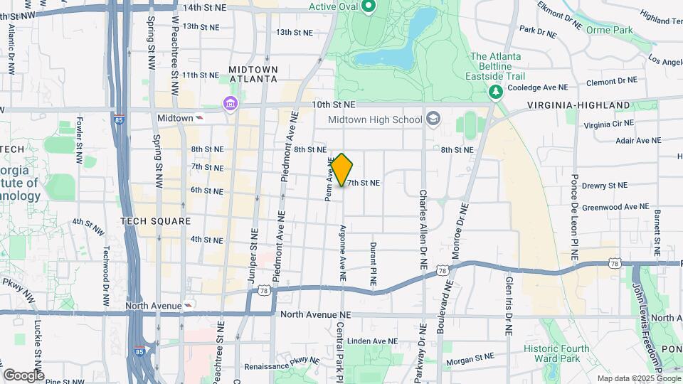 Argonne Avenue Apartments Mapa y Detalles de la Ubicación