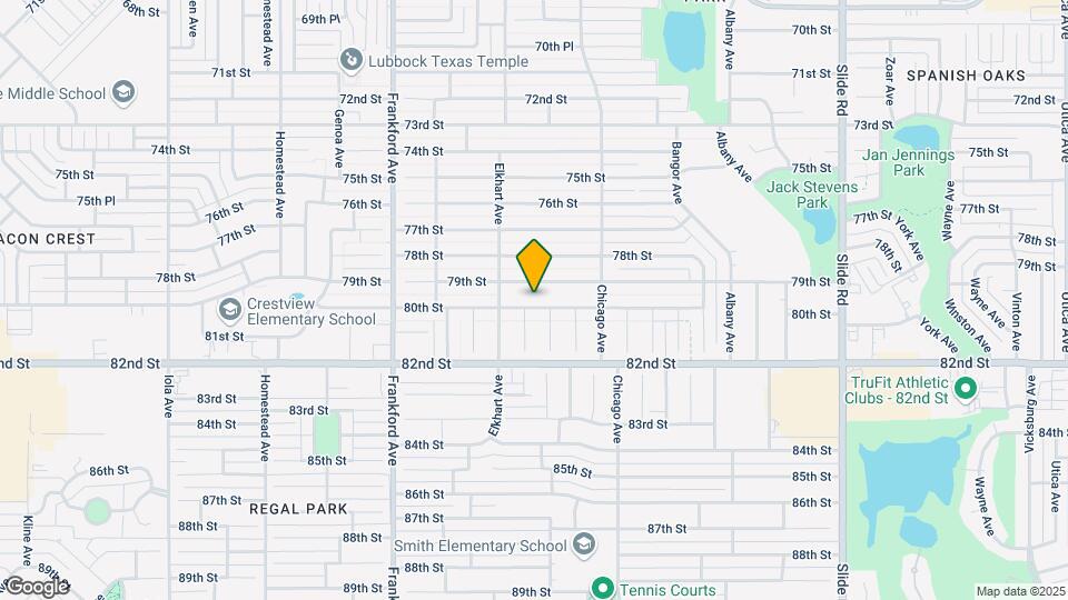 5520 80th St Map and Location Details