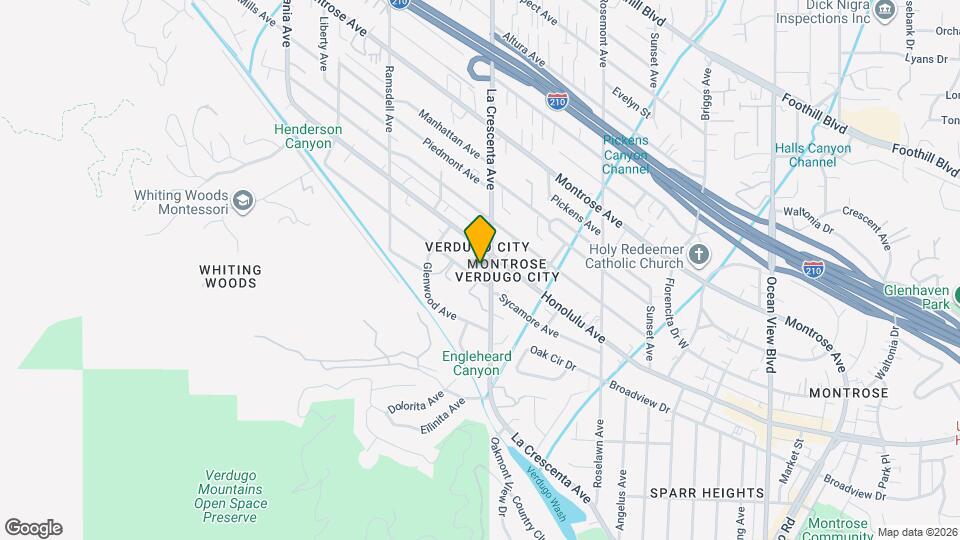 2819 Sycamore Ave Mapa y Detalles de la Ubicación