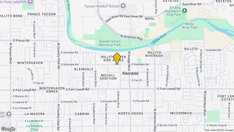 3564 E Kleindale Rd Map and Location Details