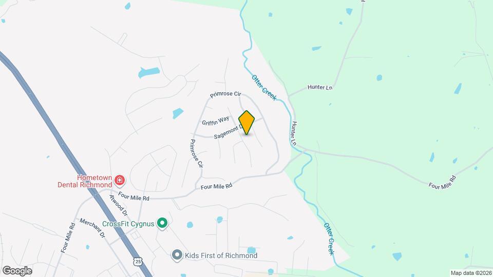 913 Fieldstone Way Map and Location Details