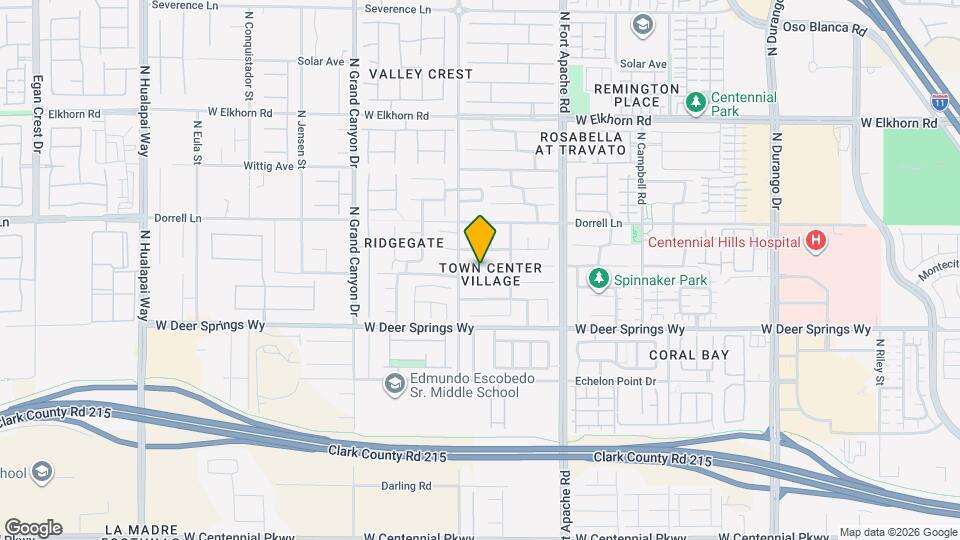 9325 Thunder Falls Ct Map and Location Details