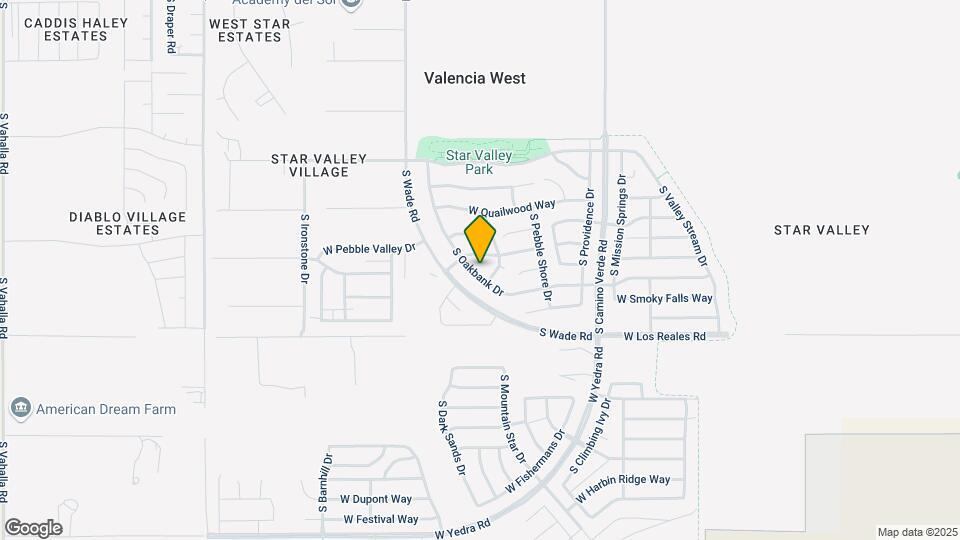 7135 S Oakbank Dr Map and Location Details