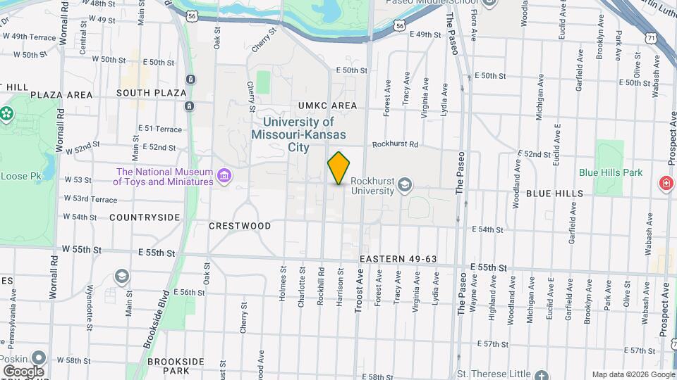 5304 Harrison St Map and Location Details