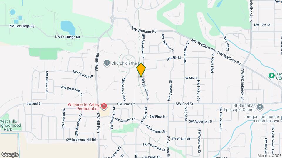 627 NW Meadows Dr Map and Location Details