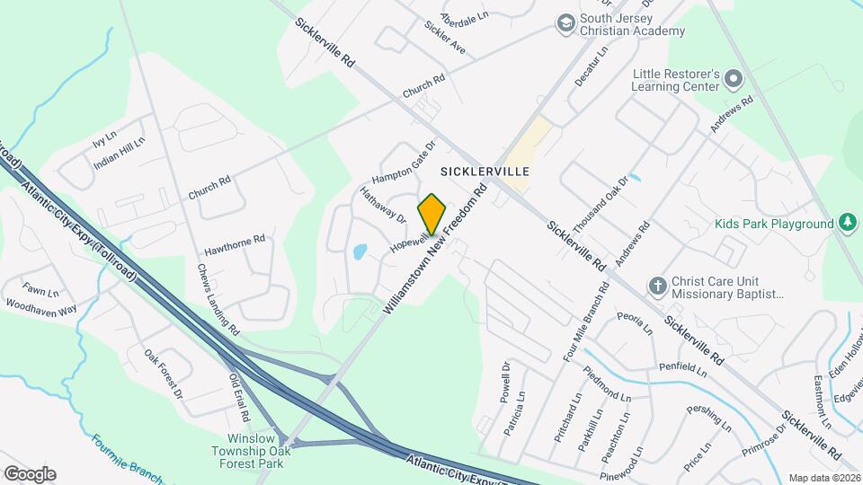 40 Hopewell Ln Mapa y Detalles de la Ubicación