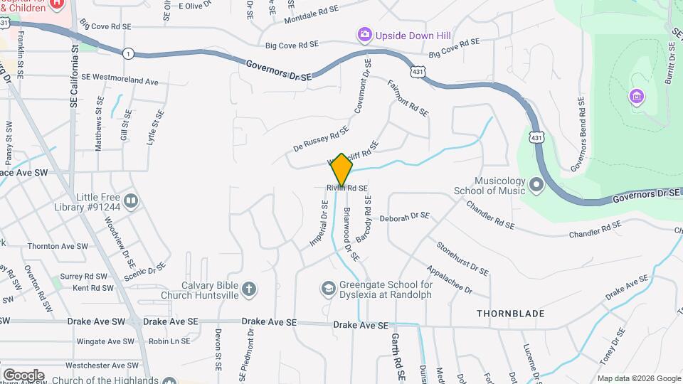 2700 Briarwood Dr SE Map and Location Details