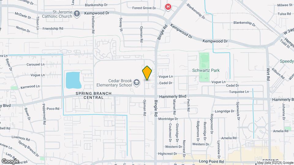 8622 Cedar Plains Ln Map and Location Details