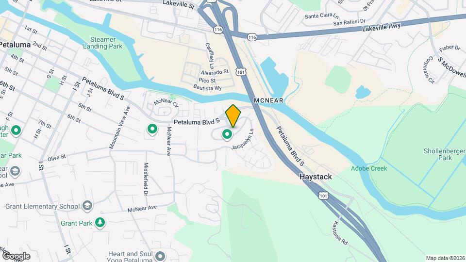 611 Jade St Map and Location Details