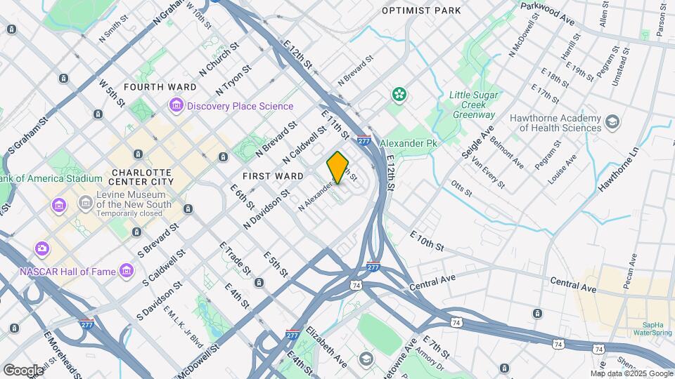 711 E 9th St Mapa y Detalles de la Ubicación