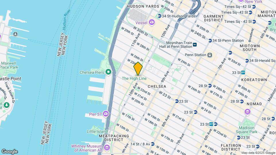 225 Tenth Ave Map and Location Details