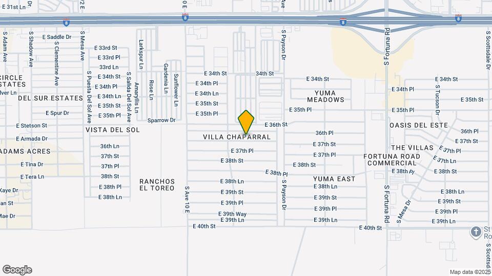 10354 E 37th St Mapa y Detalles de la Ubicación